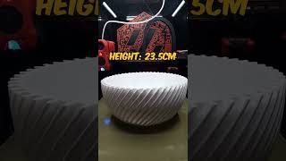 Creating a flowerpot using 3D printing: 57-hours timelapse in 12 seconds #3dprinting #decoration Creating a flowerpot using 3D printing: 57-hours timelapse in 12 seconds #3dprinting #decoration