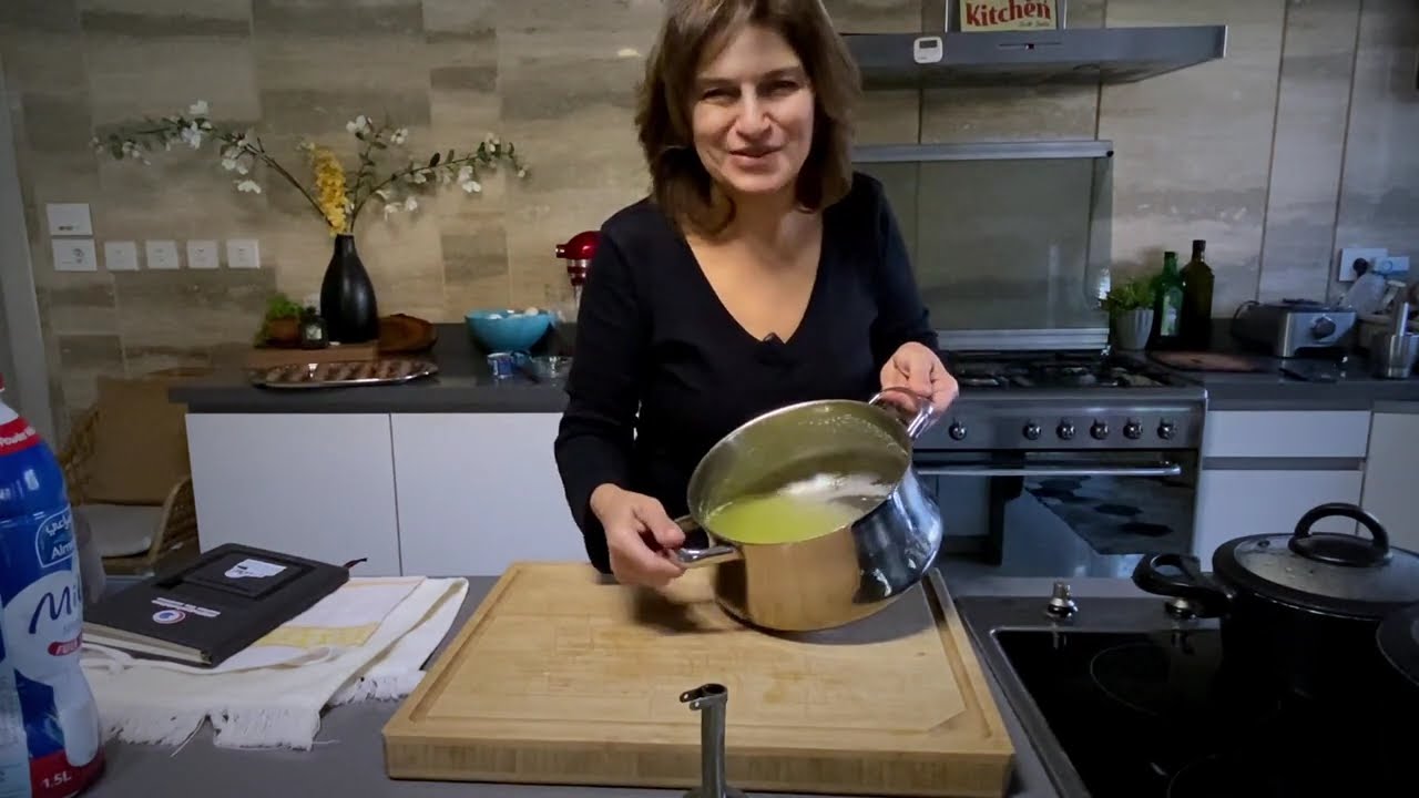 ازاي تغملي قشطة في البيت مظبووطة جدا  #وصفات_رمضان 🌙 #الشيف_سلمى_سليمان