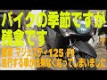 バイクの季節ですが残念です　愛車 マジェスティ125FI　走行する事が出来なくなってしまいました