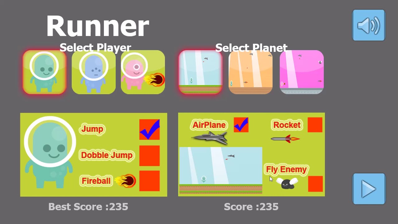 Alien Runner – Construct 2 Game - YouTube