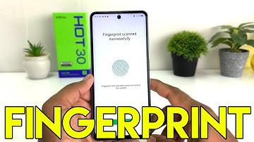 How to setup Fingerprint on Infinix Hot 30