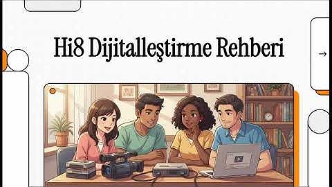 ANILARINIZI KURTARIN - Hi8 den PC ye Aktarım