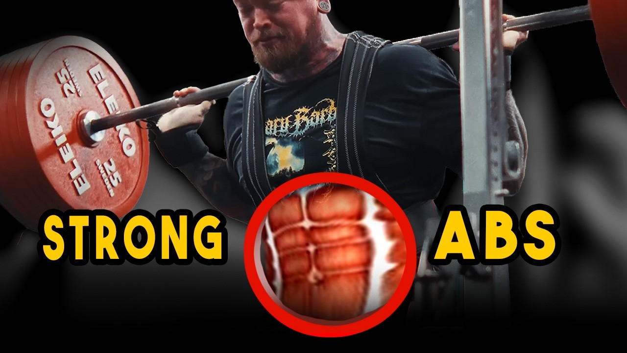 Тренируйте пресс как пауэрлифтер