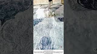 Cleaning a Wool Carpet – Soak & Scrape Method 💧🧼