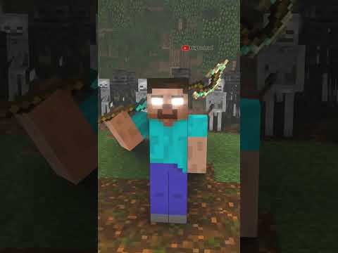 Steve Becomes Herobrine Taking Revenge On The Villagers - Monster School Minecraft Animation