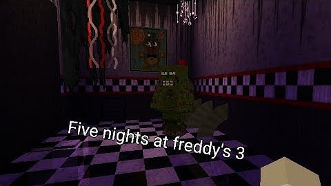 The best FNaF 3 map ever!!!