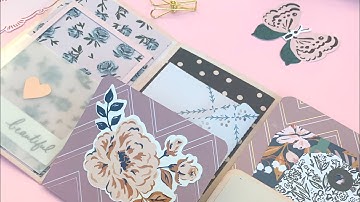 Mini Album Flipbook Tutorial with Single Sided Paper