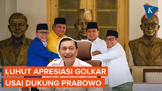 Luhut Apresiasi Langkah Kar Dukung Prabowo Di Pilpres 2024