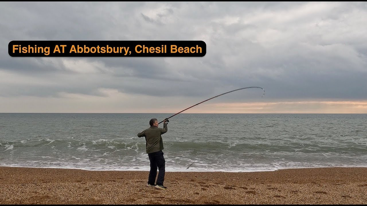 Fishing AT Abbotsbury on the Chesil Breach 11/3/24 Non stop action