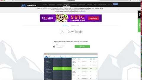 Minergate part 1: Starting CPU and GPU mining in 5 minutes