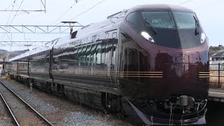 【4K】E655系なごみ 東北本線（利府支線） 利府駅発着 ミュージックホーン