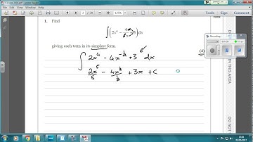 Core 1 C1 May/June 2016 Edexcel Question 1 Basic integration
