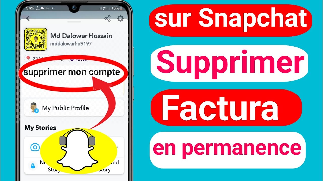 Comment supprimer définitivement un compte Snapchat |(2024) Comment