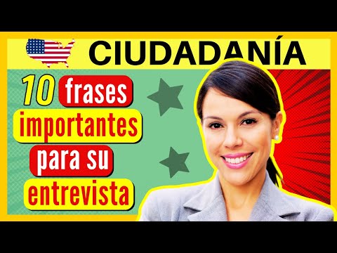 Entrevista de ciudadanía americana: 10 FRASES PODEROSAS de la entrevista (para principiantes) N-400 10 impactantes frases sobre la injusticia laboral que debes conocer