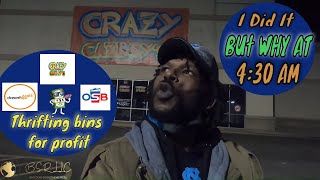 Thrifting Crazy Cazboys Binstore Finally | Overstock Bins & Dream Deals