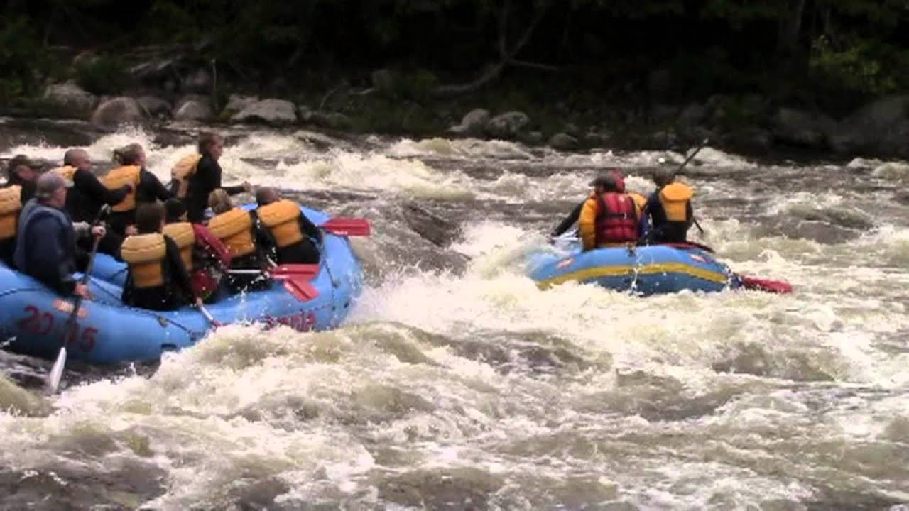 Crab Apple Whitewater Tours Dead River, Maine 9/13/14 YouTube