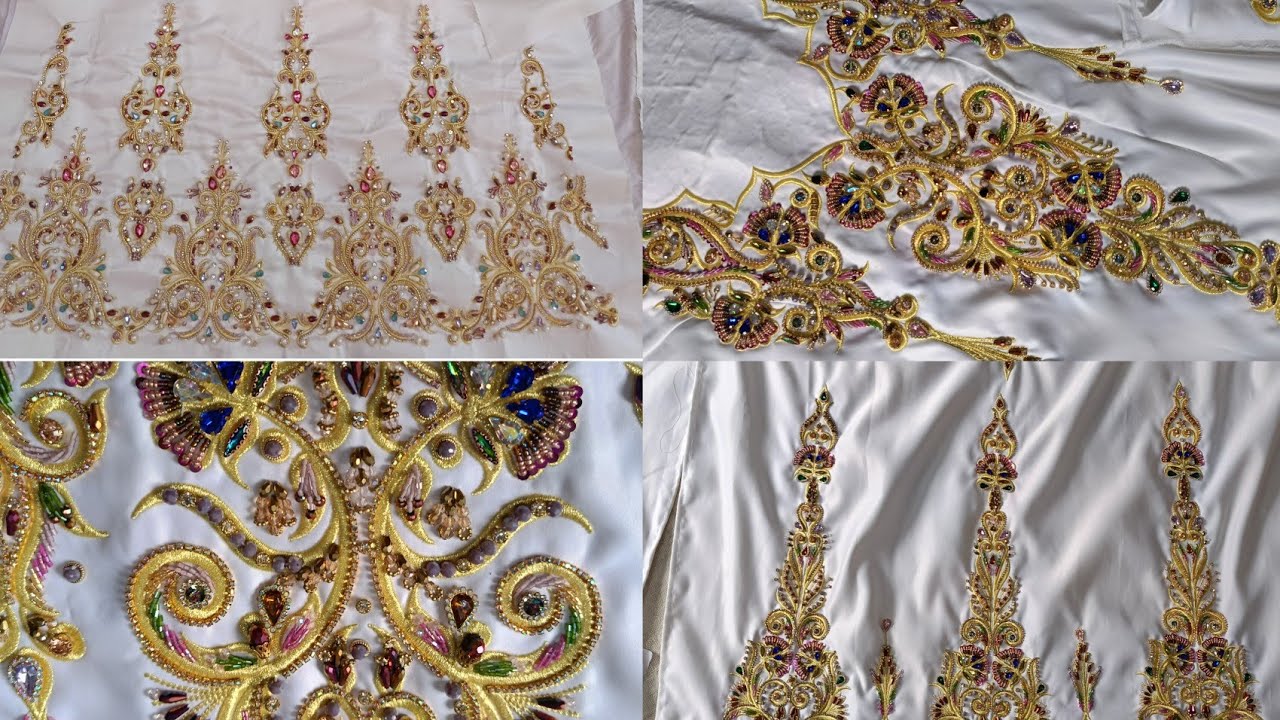 فخامة القندورة البيضة القسنطنية الوان دقة فن متعة 