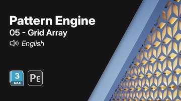 Getting Started with Pattern Engine for 3ds Max | 05 - Grid Array