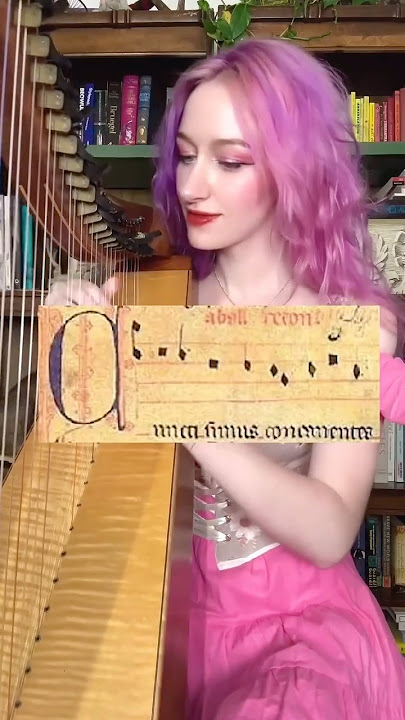 14th Century Medieval manuscript song | 