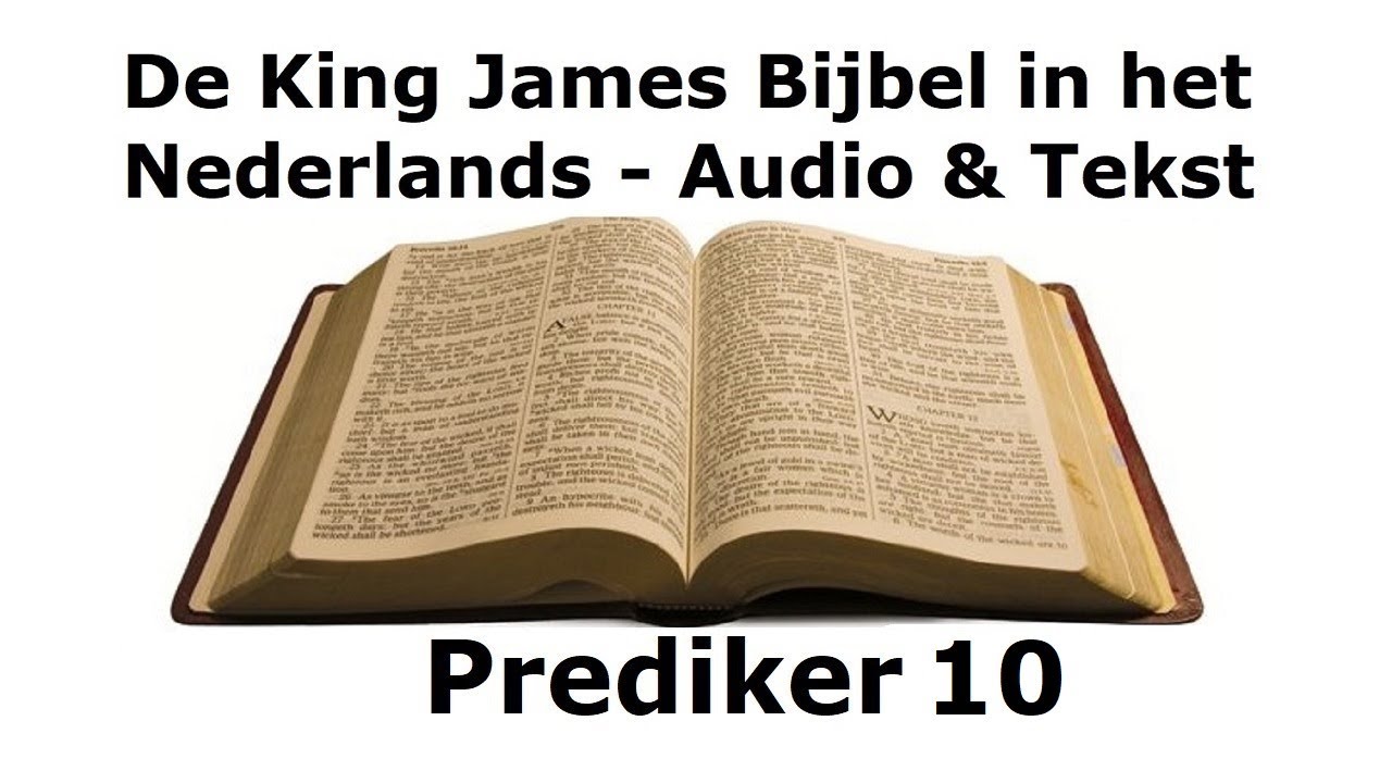 Prediker 10 - De King James in het Nederlands - Audio Bijbel
