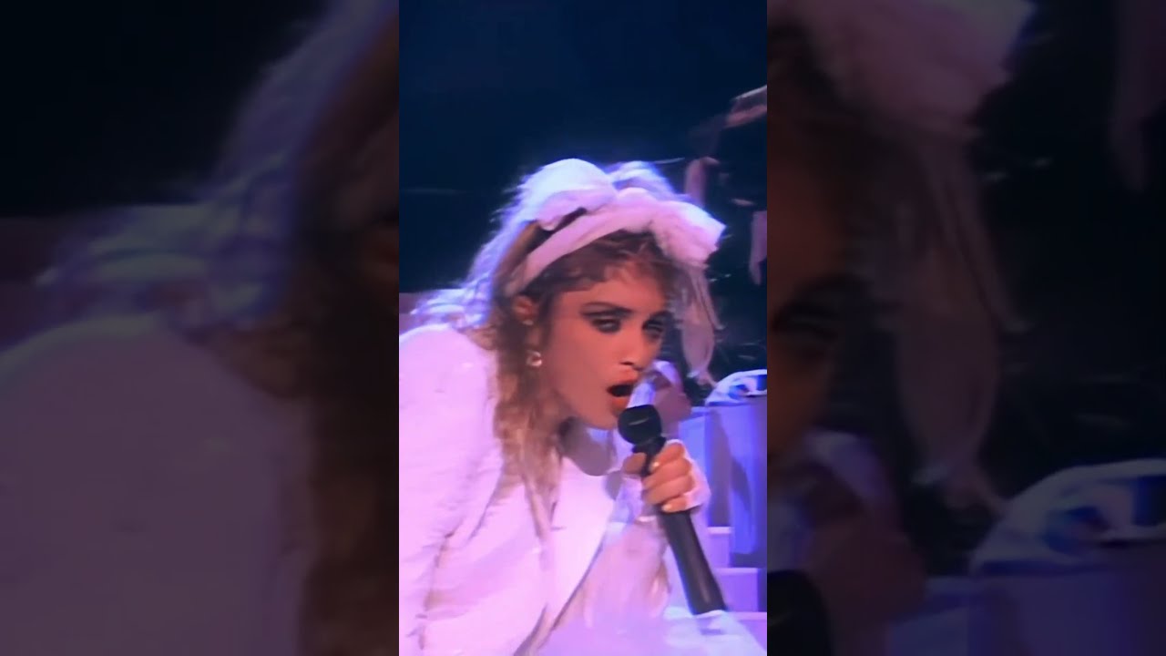Madonna - Like A Virgin (The Virgin Tour 1985) #live - YouTube