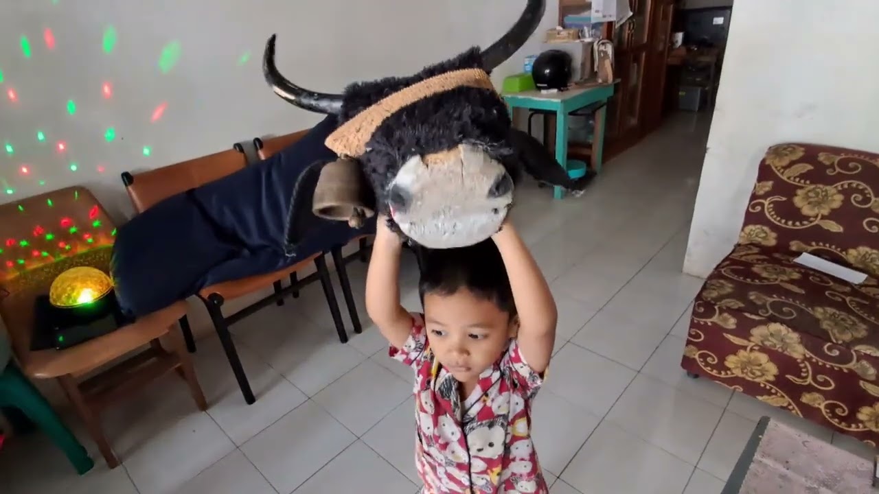 Bantengan Bocil Pakai Lonceng Sapi Asli