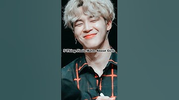 5 things Jimin hate About Girls🙎‍♀️#bts #army #viral #jimin #shorts #jungkook #taehyung #v