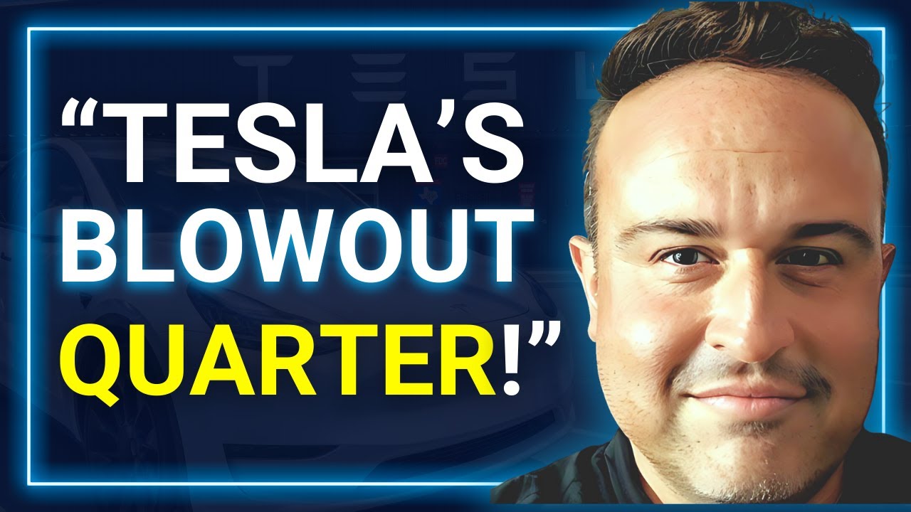 BREAKING: Tesla Stock Jumps w/ Q2 Beat - YouTube