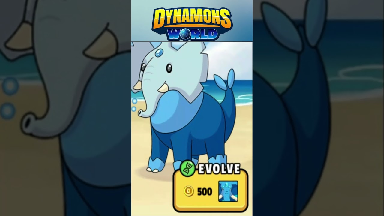 SNORKY Dynamons All 3 Stage Evolution | Dynamons World