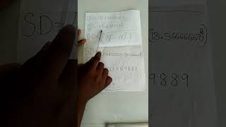 How to answer standard deviation easy way