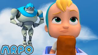 Up is the New Down! ⬆️ | ARPO the Robot | Funny Cartoons For Kids