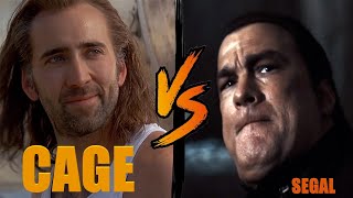Steven Seagal vs Nicolas Cage - History's Greatest Battle