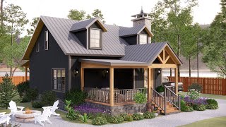 Beautiful 3-Bedroom Small House Design - Cozy Cottage House - Full Tour!