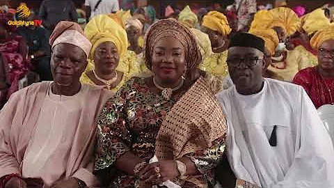 INSTALLATION CEREMONY OF DR  ADEWALE AYUBA AS AARE BOBASELU  OF IKENNE REMO