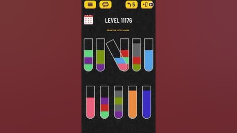Water sort puzzle level 11176
