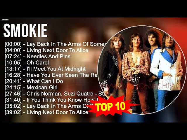 S.m.o.k.i.e Greatest Hits ~ Top 100 Artists To Listen in 2023 class=