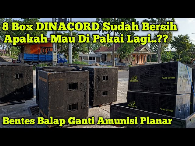 Box DINACORD Di Pakai Lagi.?? Bentes Balap Ganti Amunisi 4 Box Planar Double Magnet class=