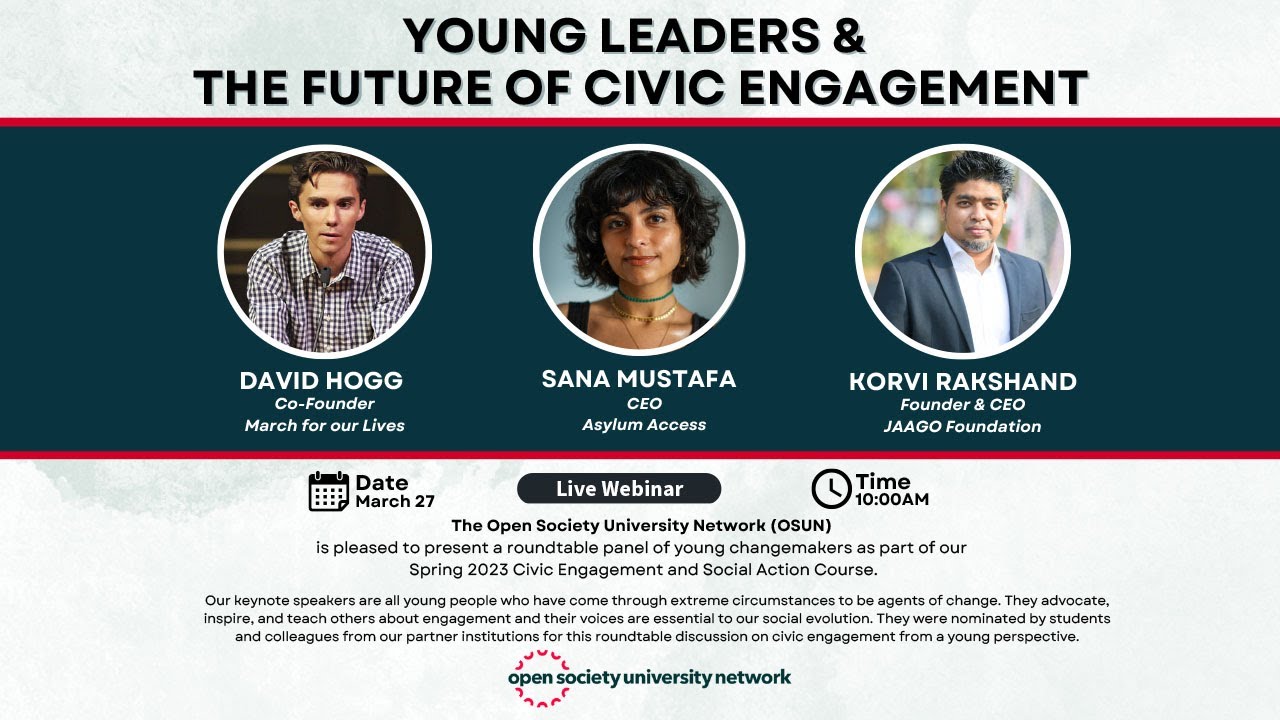 Young Leaders and the Future of Civic Engagement - YouTube