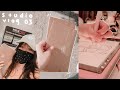 studio vlog 03 • enviando pedidos de mi tienda, empacando órdenes, dibujando nuevos diseños