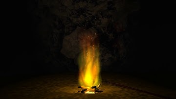 Amiga Lightwave 3D - The Cave Fire -