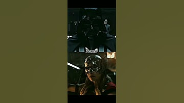 darth vador vs mighty thor #starwars #shorts #skywalker #Mighty #thor
