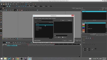 Toolbars and Settings in Harmony