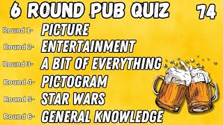 Virtual Pub Quiz 6 Rounds: Picture, Entertainment, Bit of Everything, Pictogram, Star Wars, GK No.74 screenshot 3