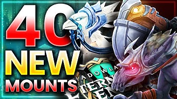The 40 NEW Mounts in Patch 9.2 | Shadowlands Eternity