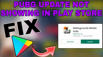 BGMI 1.9 UPDATE NOT SHOW ON PLAY STORE PROBLEM BGMI UPDATE SHOW NAHI HO RAHA HA KYA KAREN PUBG UPDAT