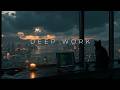 Deep work music | Foggy city ambiance and candlelight focus music for coding productivity