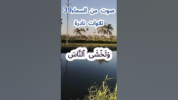 صوت من السماء 39 # تلاوة نادرة #قرآن #قران_كريم #قران #قرآن_كريم #اكسبلور #الشيخ مبارك  #الشيخ