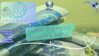 Roseknit39 - Episode 63: TEMU Diamond Painting Haul! #diamondpainting #temu #haul #unboxing by Roseknit39💕💎 289 views 3 weeks ago 13 minutes, 49 seconds