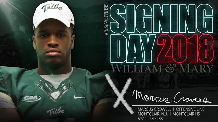 2018 Tribe Football -  OL Marcus Crowell - Welcome...