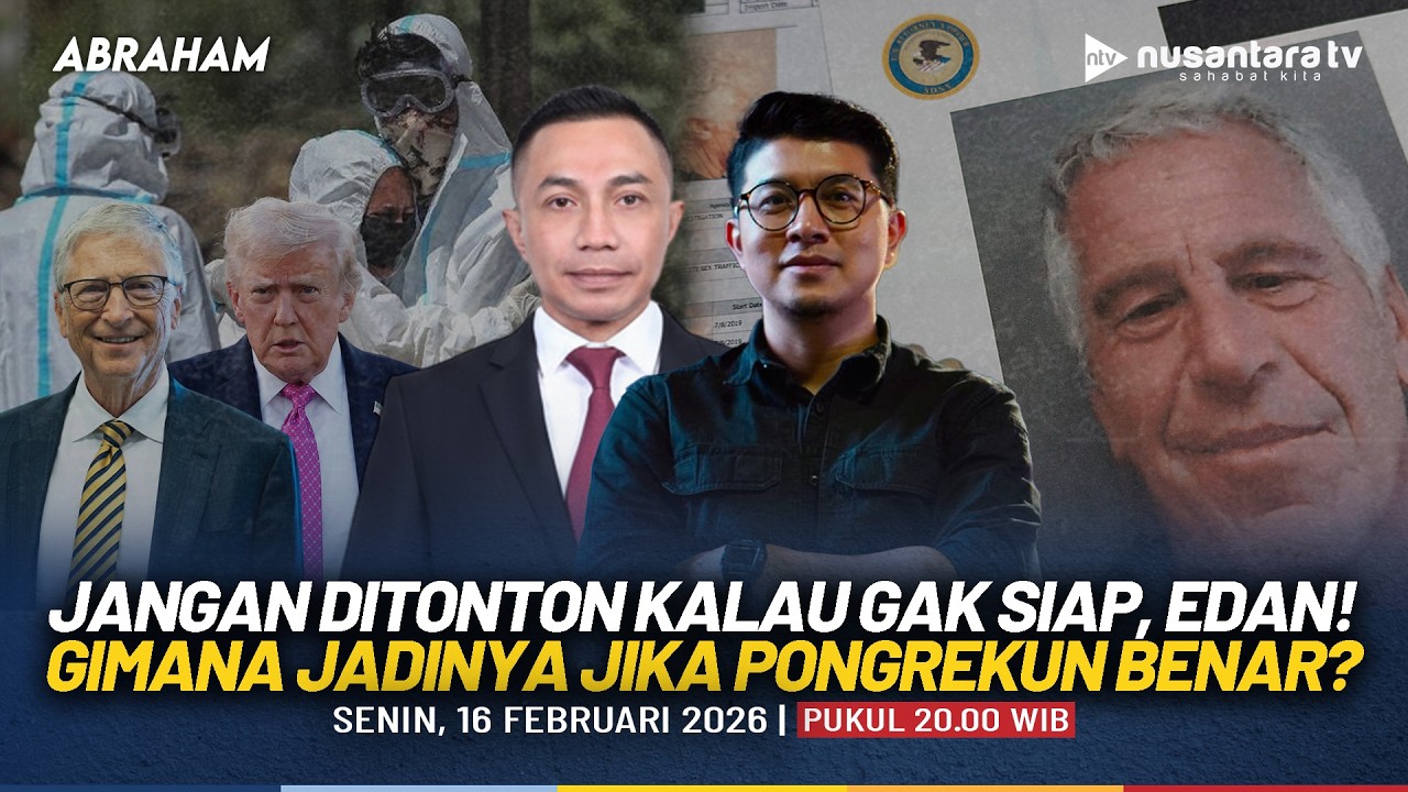 [LIVE] Soal Epstein Files, Gimana Jadinya Jika Dharma Pongrekun Benar? | ABRAHAM